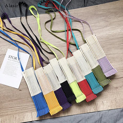 Canvas Small Bag Female Ins Casual Crossbody Bag
