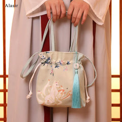 Summer Shoulder Bags Retro Chinese Style Women Hanfu Handbags