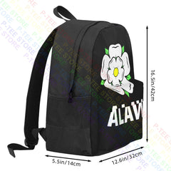 All Leeds Aren't We United Utd Yorkshire Rose Terraces Large Capacity Backpack