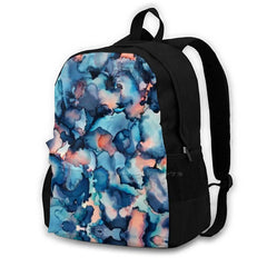 Alcohol Ink Painting Travel Laptop Bagpack - Love Mood Ink