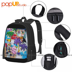 Alec Monopoly Mr Monopoly And Richie Rich Backpack