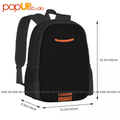 Alex A Clockwork Orange Backpack Large Capacity Gym Creative Eco Friendly