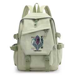 Alice In Borderland Canvas Backpack Harajuku Schoolbag Survival Game Print