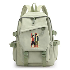 Alice In Borderland Canvas Backpack Harajuku Schoolbag Survival Game Print