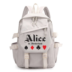 Alice In Borderland School Backpacks Women Laptop Rucksack Boys Girls Shoulder S