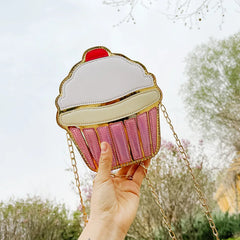 Alirattan Cartoon Women's Ice Cream Cake Bag