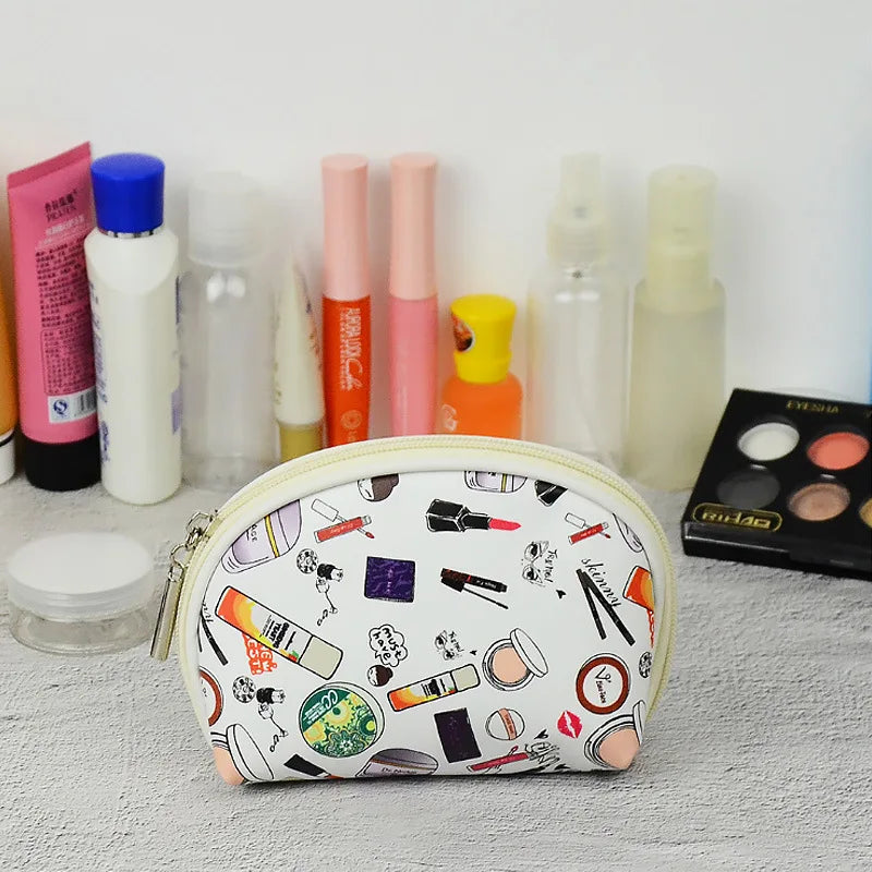 Alirattan Three-Piece Cosmetic Bag Ladies Travel Convenient Storage Bag
