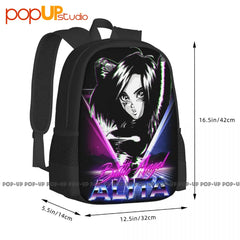 Alita Battle Angel SciFi Backpack Large Capacity Schoolbag Sports Style