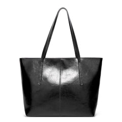 Large Capacity Leather Women's Shoulder Bags Retro Handbags High Europe Tote Bag
