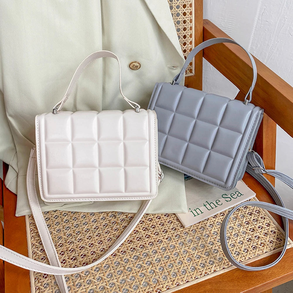 Women Flap Shoulder Bags PU Leather Crossbody Bags Small Messenger Bags