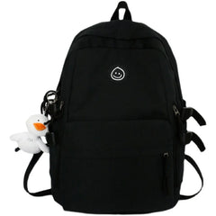 Harajuku Small Backpacks for Women Waterproof Nylon School Bags