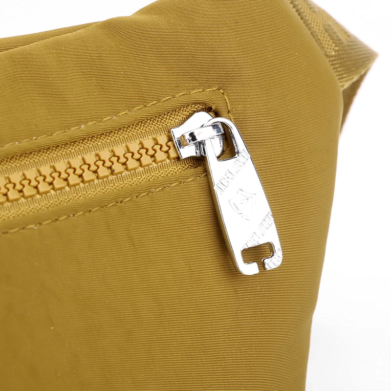 Nylon Crossbody Waist Pack Shoulder Bag for Women