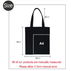 Alphabet Print Bridesmaid Totes Canvas Shopping Bags Bridal Bachelorette