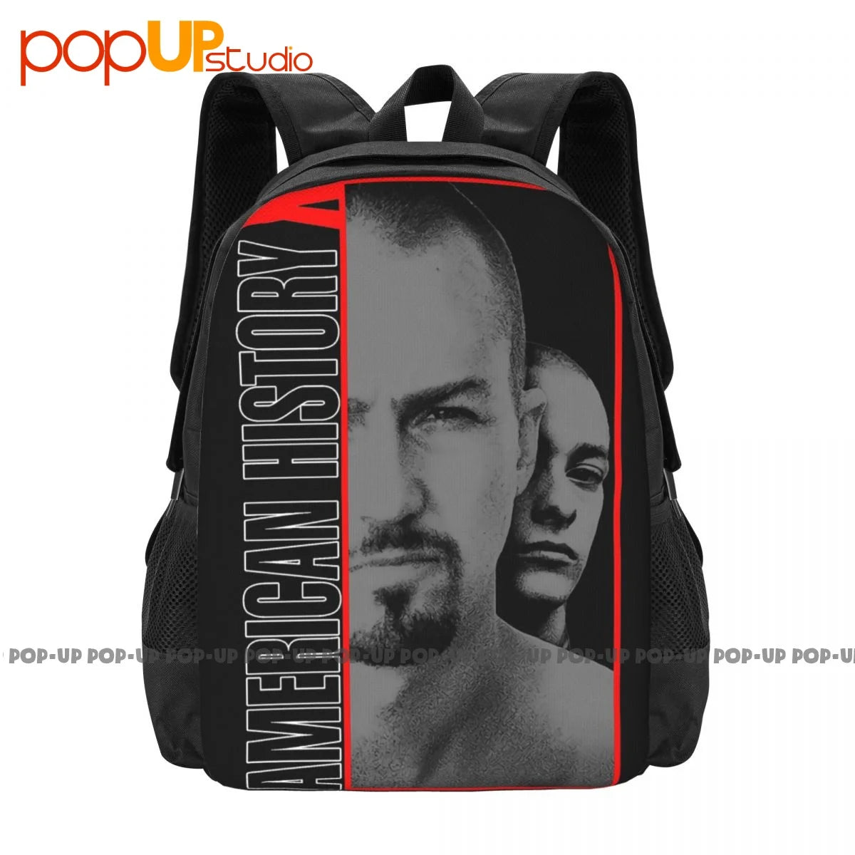 American History X Movie Backpack Large Capacity Art Print 3D Printing