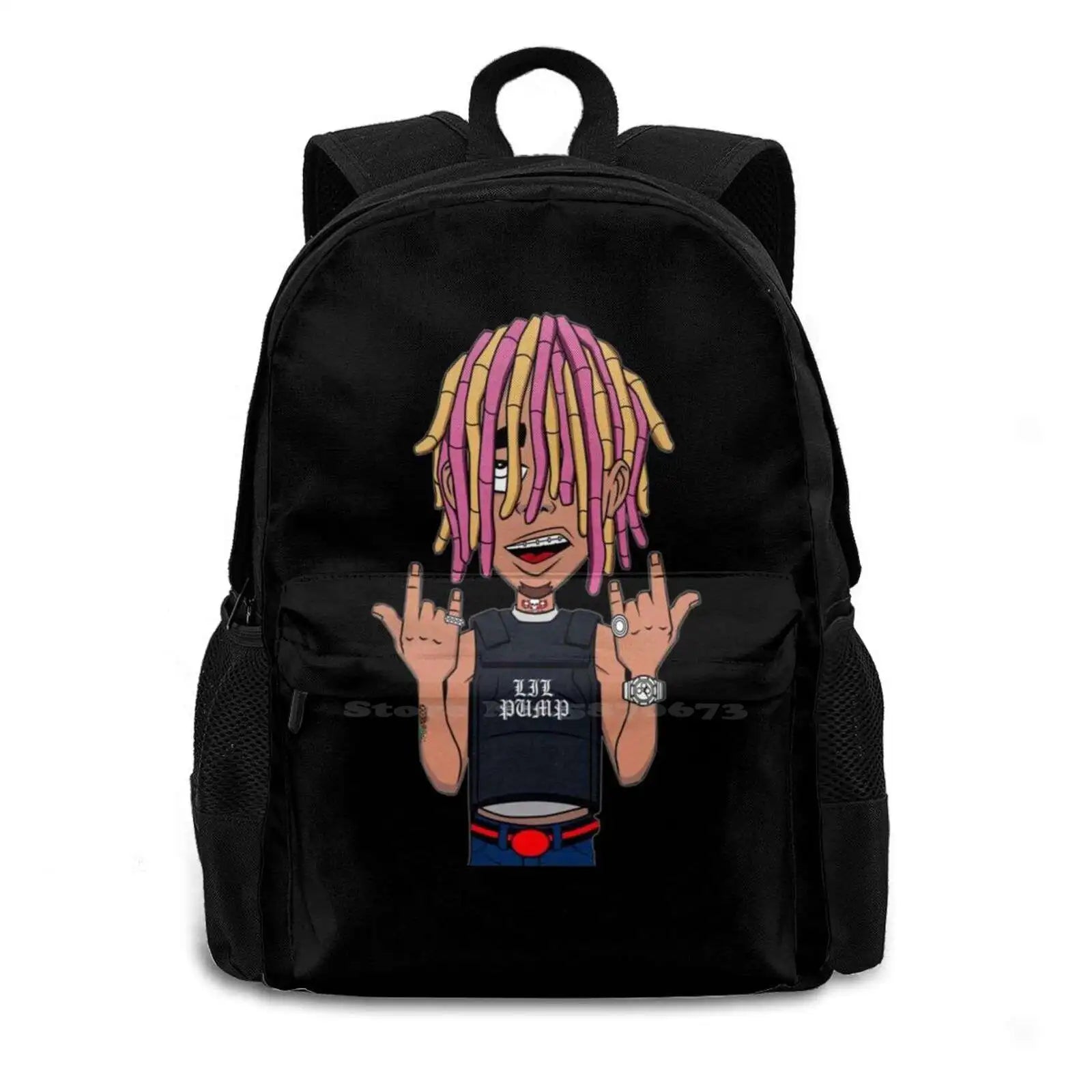 American Rapper Travel Laptop Bagpack Bags