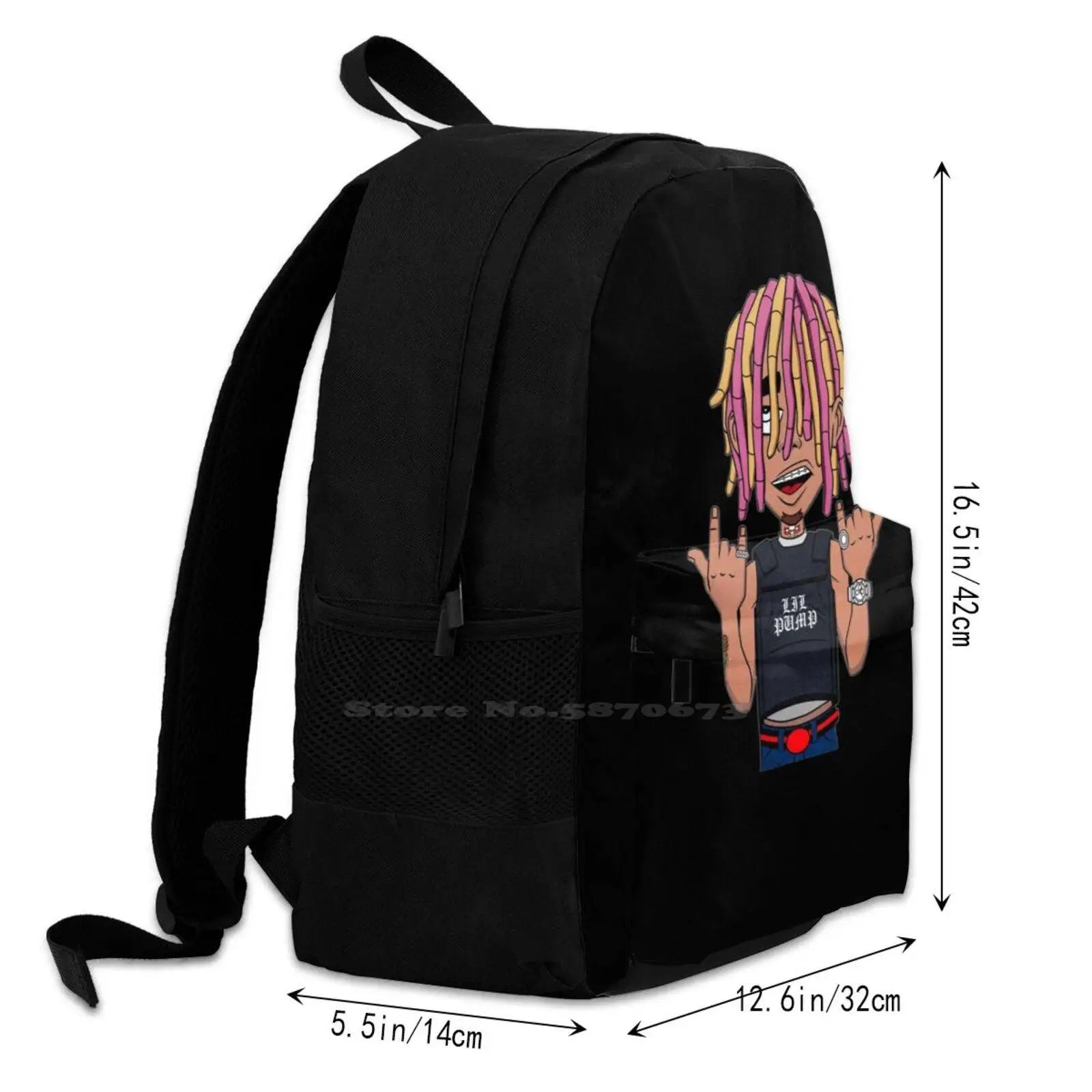 American Rapper Travel Laptop Bagpack Bags