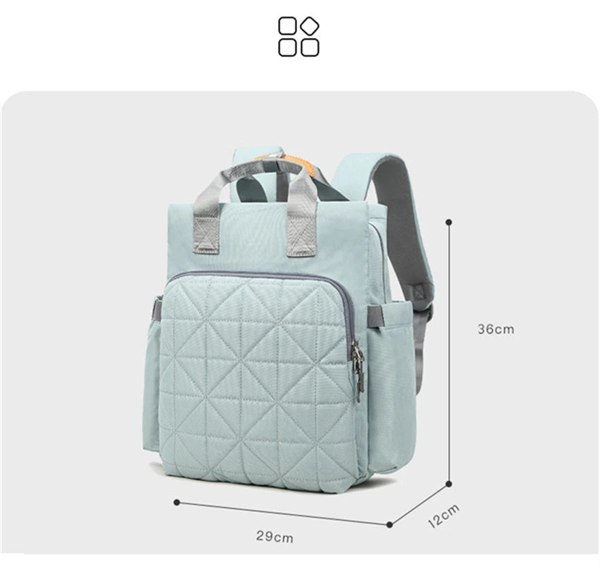Amiqi Baby Bag Changing Station Portable Bed Travel Bassinet Folding Crib