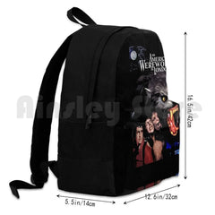 Werewolf Outdoor Hiking Backpack 80s Horror Movies