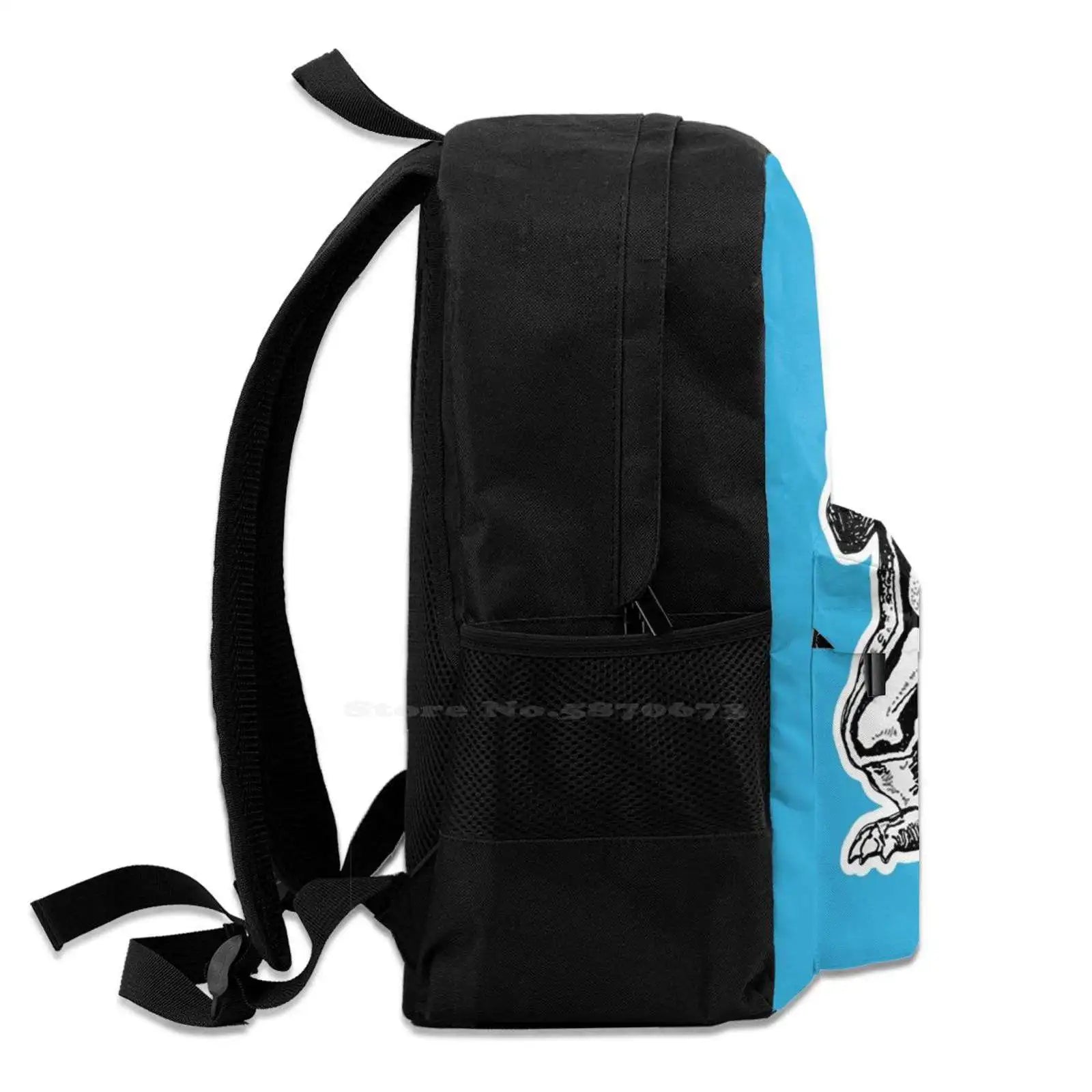 Anatomy Travel Laptop School Backpack Bag Monster Anatomy Japan Tokyo Asia