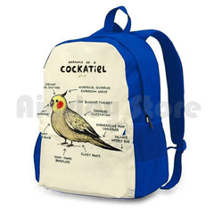 Cockatiel Outdoor Hiking Backpack Riding Climbing Sports Bag