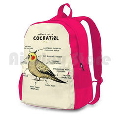 Cockatiel Outdoor Hiking Backpack Riding Climbing Sports Bag