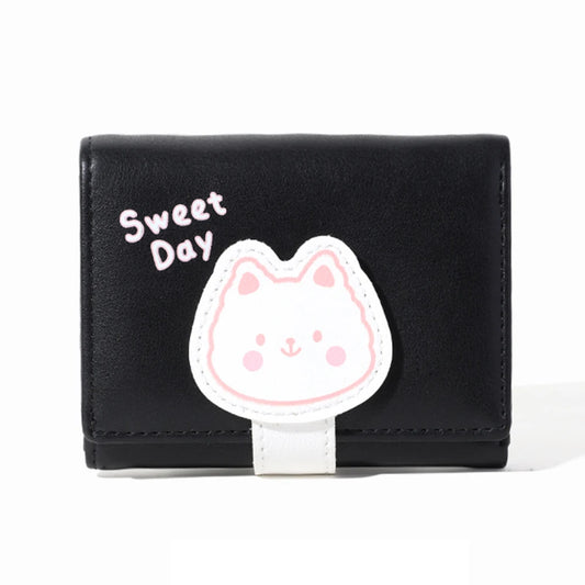 Animal Print Kids Mini Wallet Women's Large Capacity Handbags