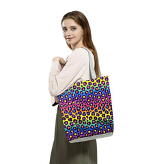 Leopard Print Shoulder Bag for Women, High Capacity Tote Bag for Travel, Beach