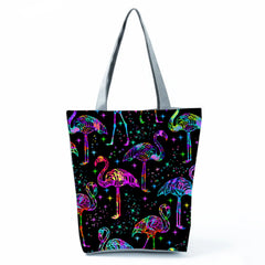 Leopard Print Shoulder Bag for Women, High Capacity Tote Bag for Travel, Beach