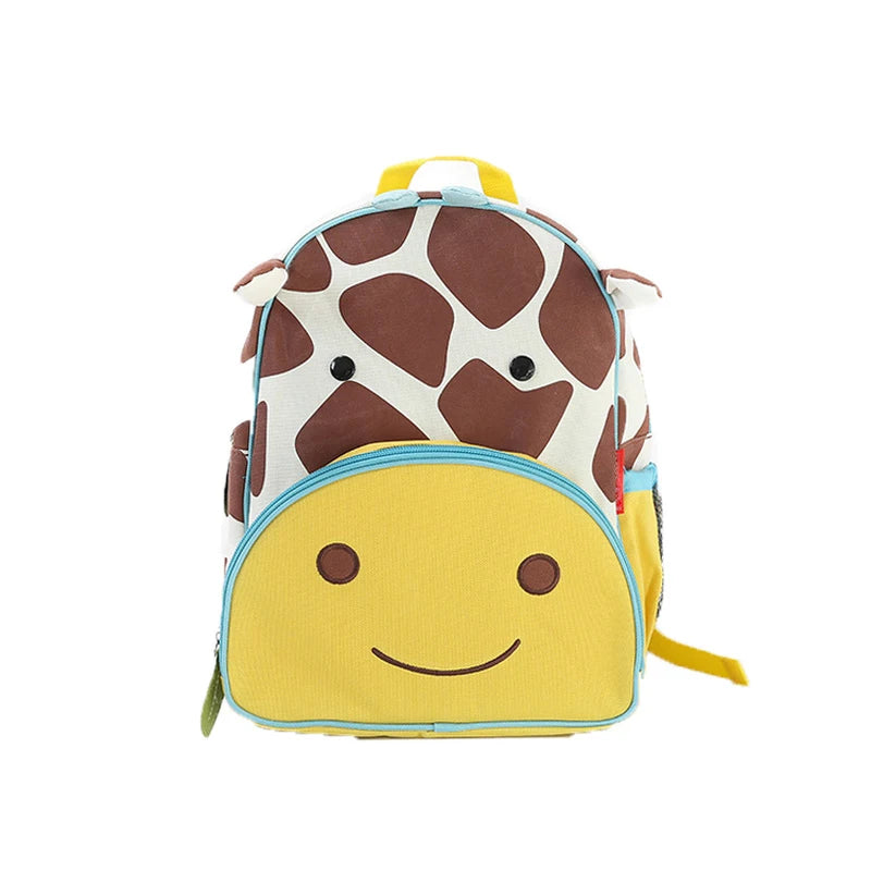 Kids Cartoon Animals Backpack Girl Boys Toddler School Bag Kindergarten