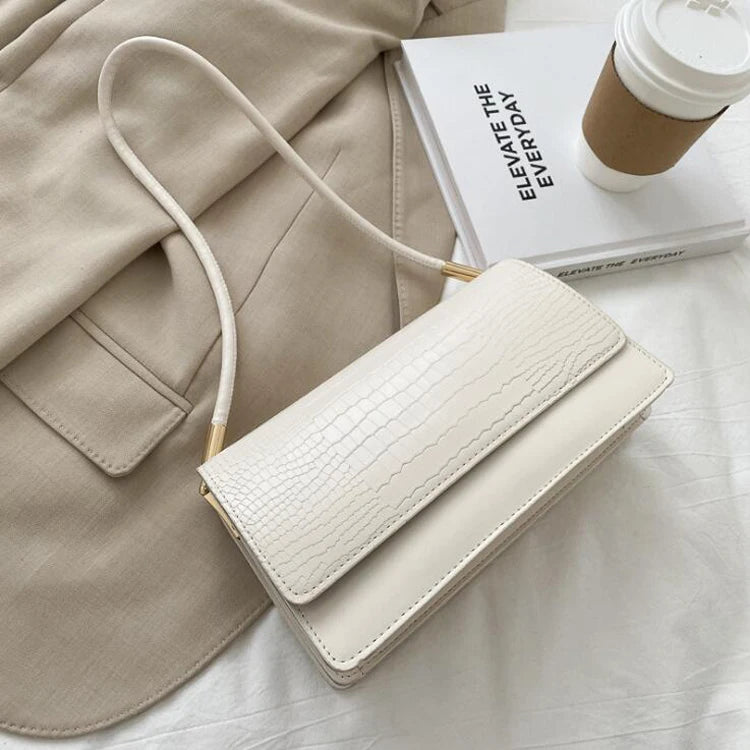 Animal Prints Shoulder Bag PU Leather Female Underarm Bag