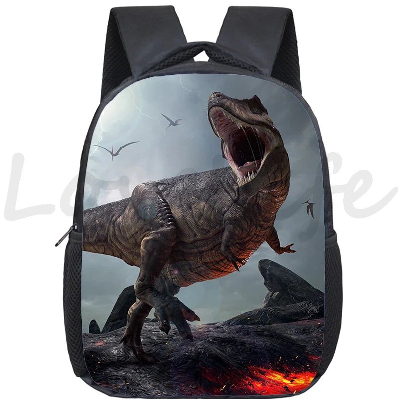 Animals Dinosaur Backpack Kids Cartoon Bookbag Toddl...
