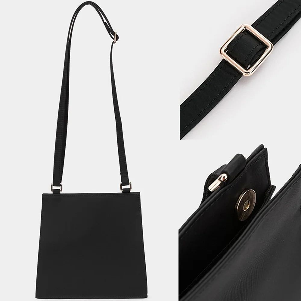 Animated Pattern Square Shoulder Messenger Bag for Women