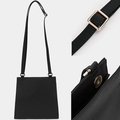 Animated Pattern Square Shoulder Messenger Bag for Women
