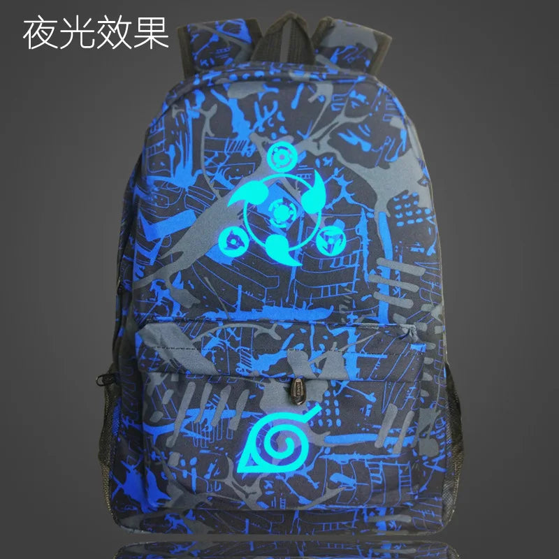 Anime Itachi Sharingan Backpack for Teens, Galaxy School Bags