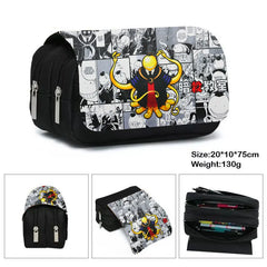 Anime Assassination Classroom Pencil Bag Multifunctional Pencil Case