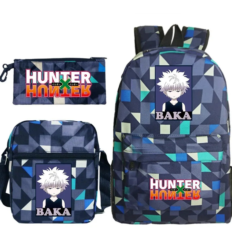 Anime Backpack HUNTER X HUNTER School Bags for Teenage Girls & Boys