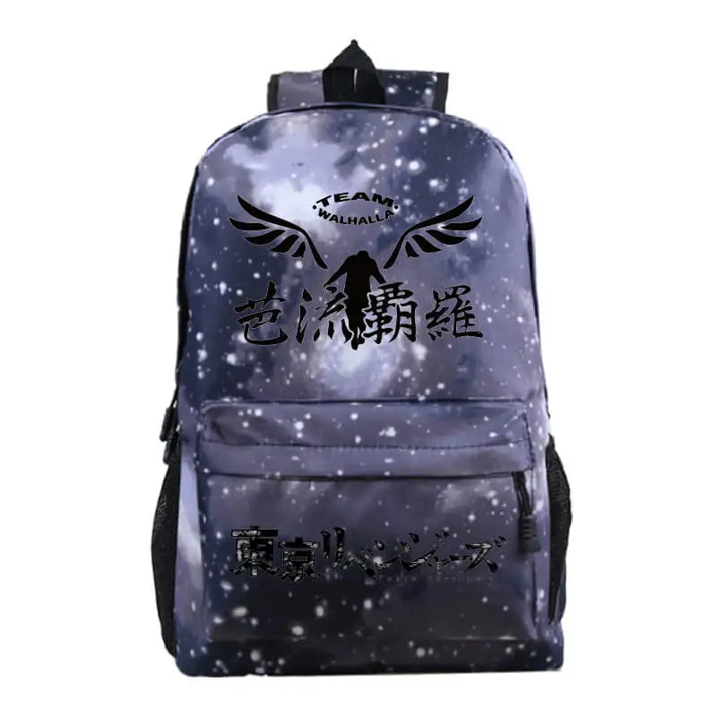 Tokyo Revengers Printed Anime Backpack - Harajuku High Bookbag