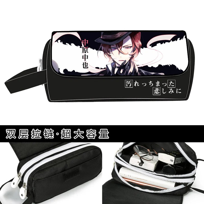 Bungou Stray Dogs Pouch Wallet Purse Bag Fans Girls Boys Gift