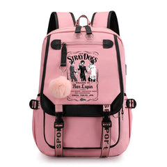 Bungou Stray Dogs Backpack Student School Bag Teenager Bookbag Men Women Rucksac