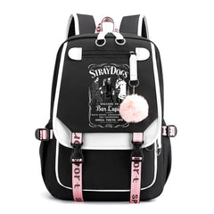 Bungou Stray Dogs Backpack Student School Bag Teenager Bookbag Men Women Rucksac