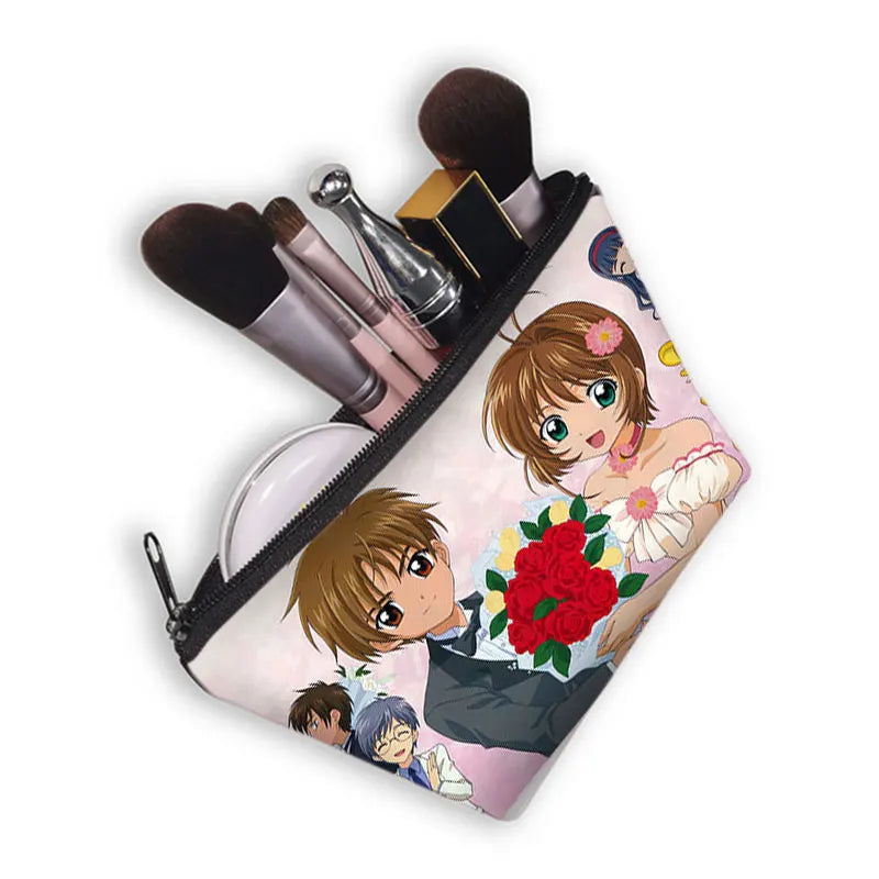 Cardcaptor Sakura Clow Cosmetic Case Makeup Bag for Travel