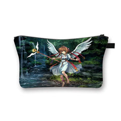 Cardcaptor Sakura Clow Cosmetic Case Makeup Bag for Travel