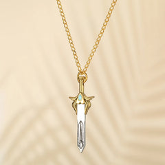 Vintage She-Ra Sword Charm Necklace for Women