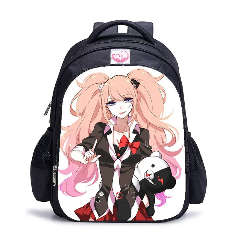 Anime Children Orthopedic Backpack Kids Boys Girls School Bag