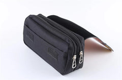 Danganronpa Monokuma Zipper Pencil Case Canvas Penbag Women Student Makeupbag