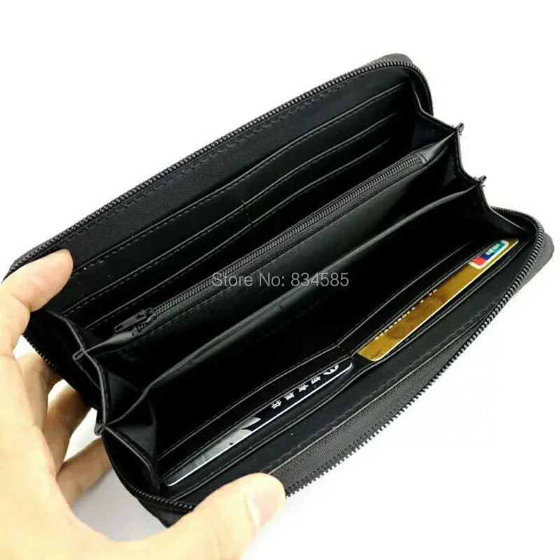 Demon Slayer Giyuu Long PU Leather Wallet Kimetsu no Yaiba