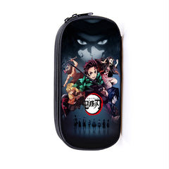 Demon Slayer Kimetsu No Yaiba Canvas Pencil Case Organizer