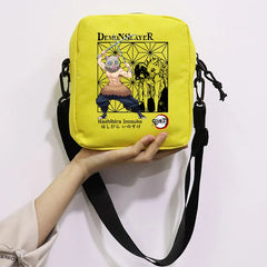 Demon Slayer Messenger Bag Canvas Shoulder Purse Handbag