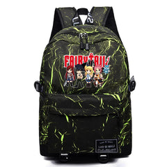 Fairy Tail Casual Backpack Unisex Schoolbag Mochila High Teenger Packsack