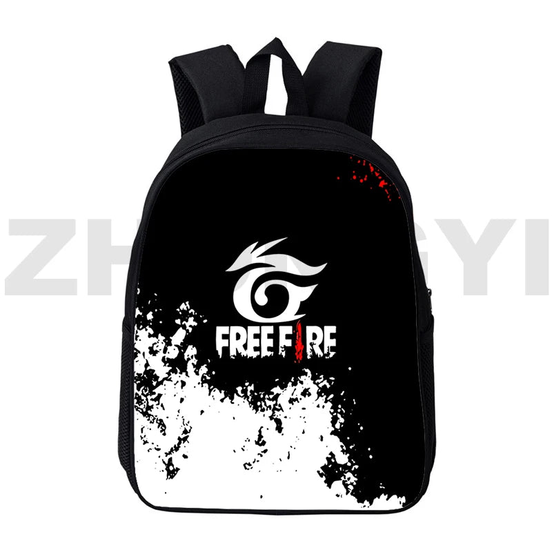Anime Fire Garena 3D Backpacks Men Waterproof Outdoor Sport School Bags